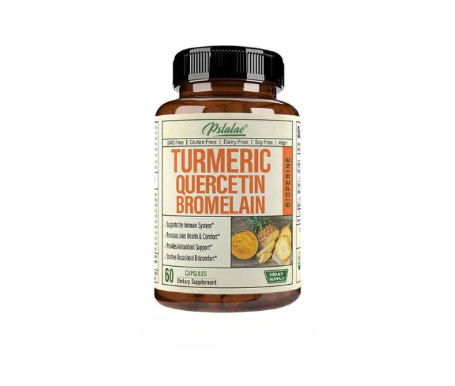 Turmeric, Quercetin, Bromelain - 60 Capsules